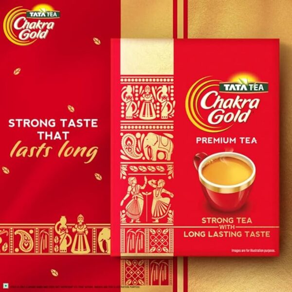 Tata Tea Chakra Gold Dust Tea | Strong Tea with Long Lasting Taste 500 Grams - Image 3