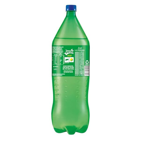 Sprite Lemon-Lime Flavoured Cold Drink | Refreshing Taste | Clear Soft Drink with No Added Colours, 2.25 L - Image 5