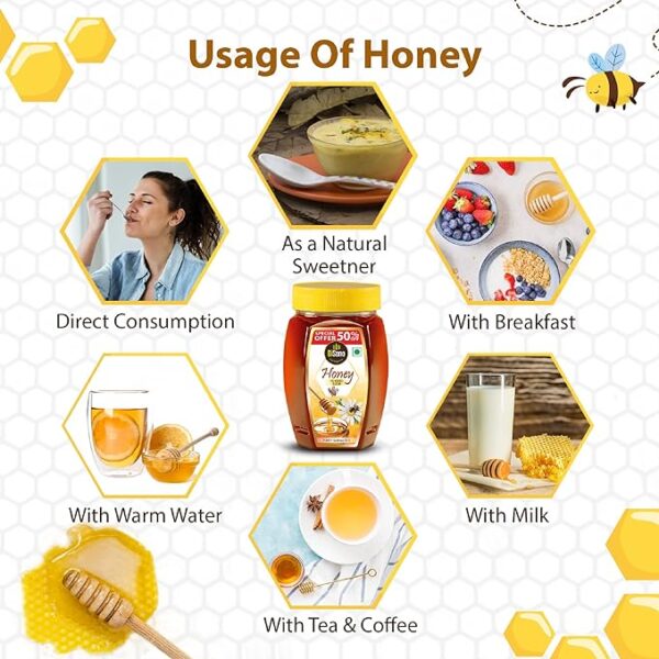 DiSano Pure Honey 500 g (pack of 1) - Image 3