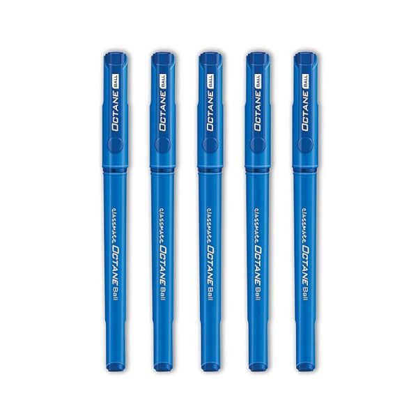 Classmate Octane- Blue Ball Pens) | Smooth & amp; Fast Writing Ball Pens-Single Peice - Image 5