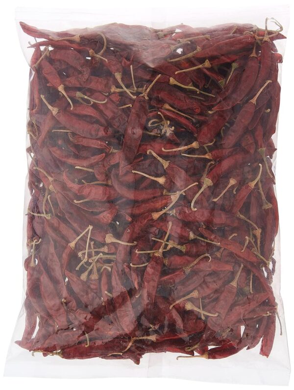 Red Chilis, ఎరుపు మిరపకాయలు, Erupu Mirapakayalu,Endu Mirchi (loose) - Image 2
