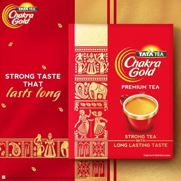 Tata Tea Chakra Gold Dust Tea | Strong Tea With Long Lasting Taste |Black Tea |250 grams - Image 5