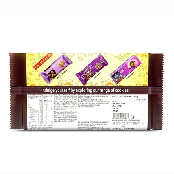 Unibic Foods Choco Chip Cookies 37.5g - Image 6